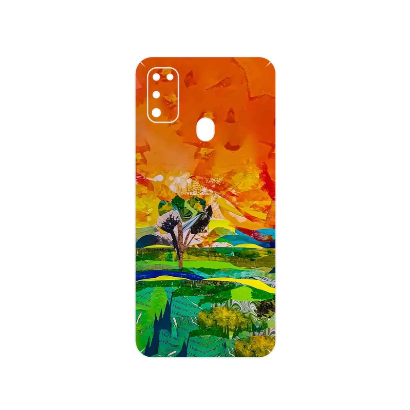 برچسب پوششی ماهوت مدل Collage of Painting مناسب برای گوشی موبایل سامسونگ Galaxy M30s