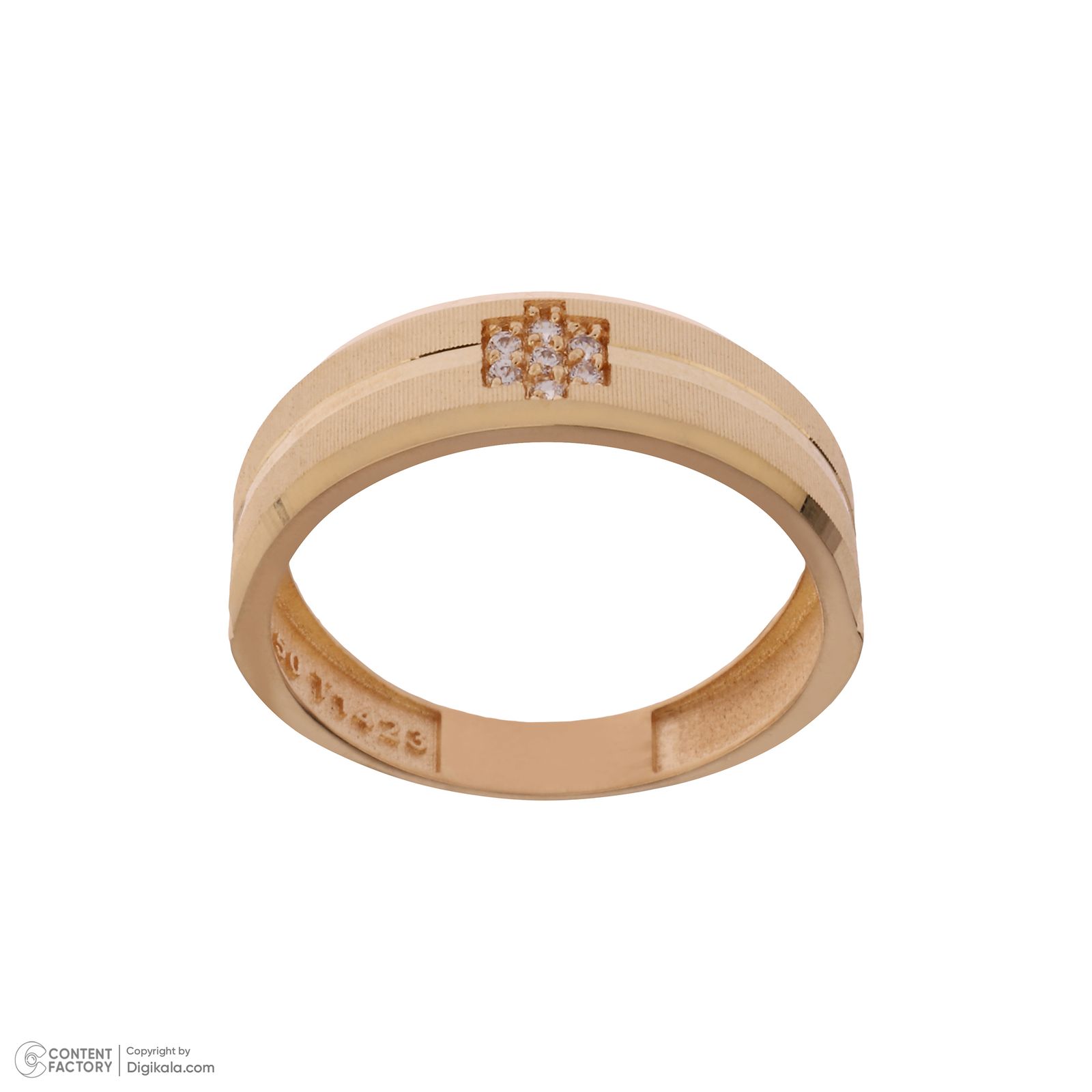ست حلقه طلا 18 عیار زنانه و مردانه مایا ماهک مدل MR1356 -  - 6