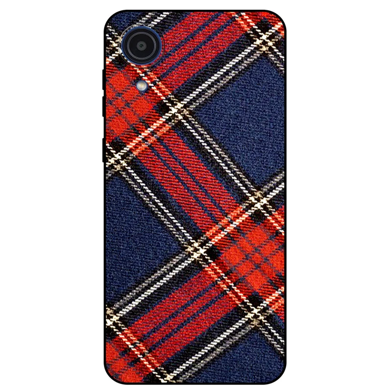 کاور مگافون طرح بافت مدل 8103 مناسب برای گوشی موبایل سامسونگ Galaxy A03 Core       