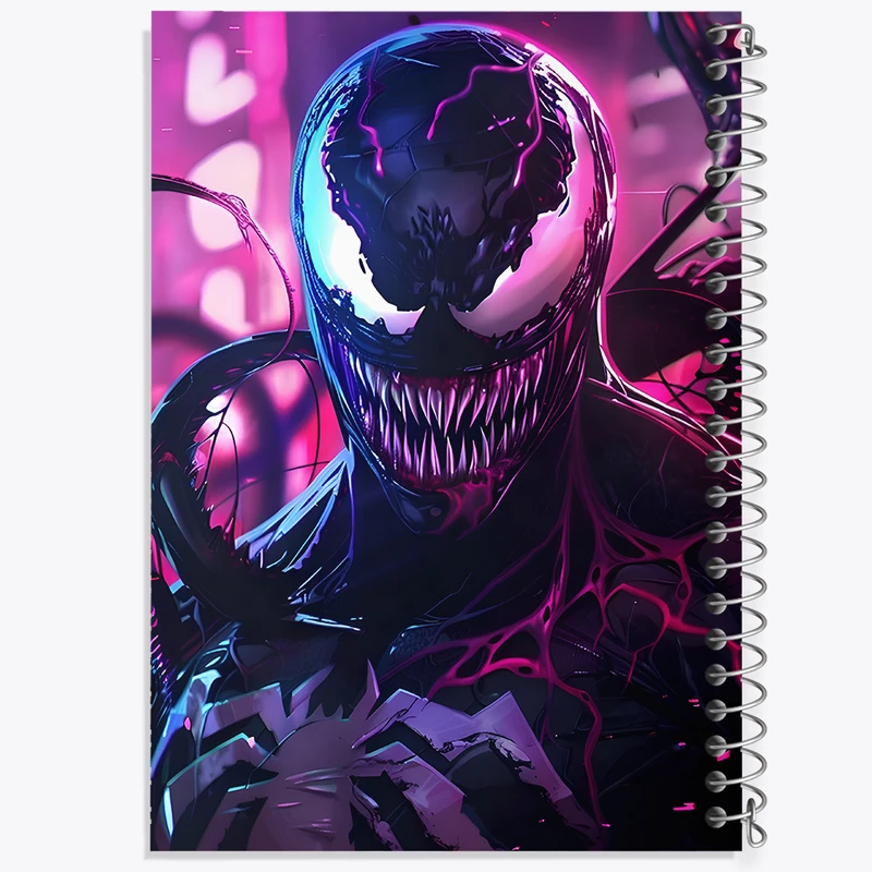 دفتر مشق 50 برگ خندالو طرح ونوم (Venom) کد F6982