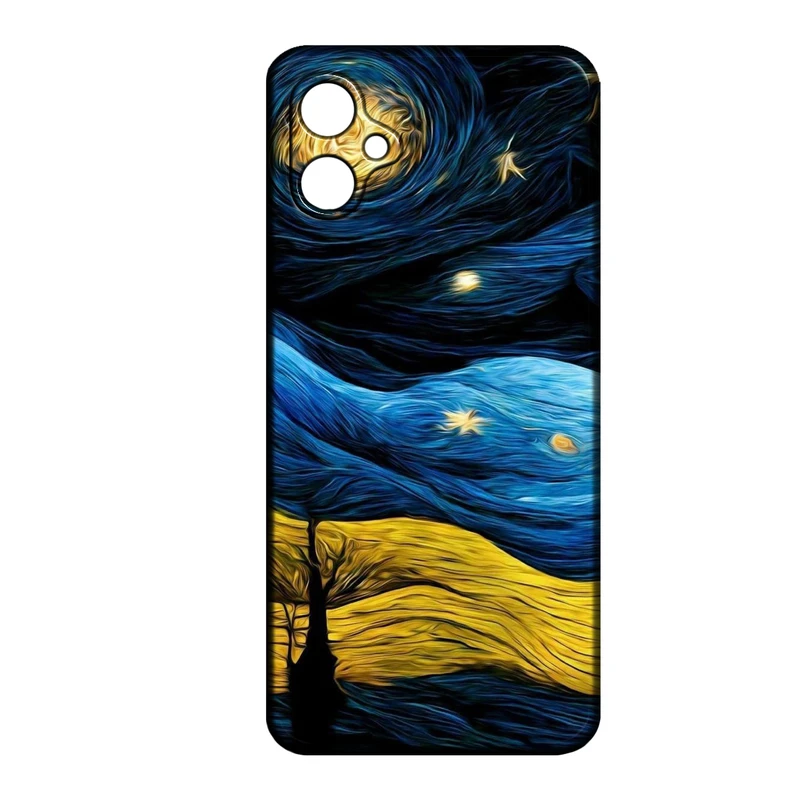 کاور طرح ونگوگ کد 355 مناسب برای گوشی موبایل سامسونگ Galaxy A07