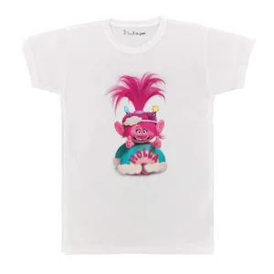 تی شرت بچگانه پرمانه طرح ترول ها کد pmt.4313