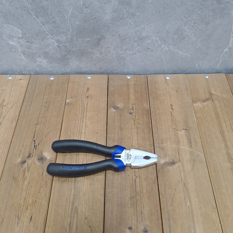 انبر دست صنعتی کینگ پرو مدل GERMANY سایز 8 اینچ