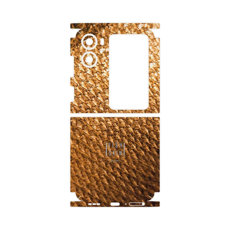برچسب پوششی ماهوت مدل Fish Skin-FullSkin مناسب برای گوشی موبایل اپو Find N2 Flip