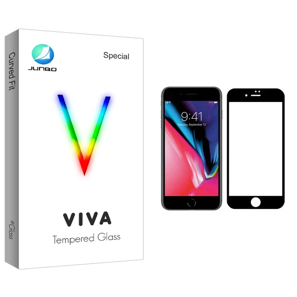 محافظ صفحه نمایش جانبو مدل Viva Glass مناسب برای گوشی موبایل اپل iPhone 8