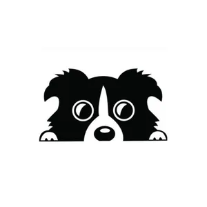 استیکر کد B5500 طرح سگ