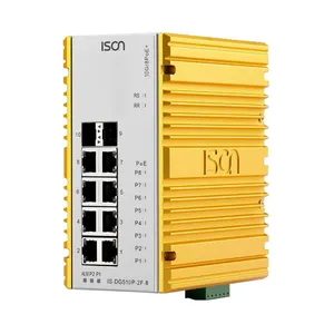 سوئیچ صنعتی آیسون مدل IS-DG510P-2F-8