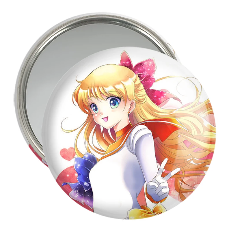 آینه جیبی خندالو مدل اوساگی تسوکینو انیمه سیلور مون Sailor Moon  کد 17434