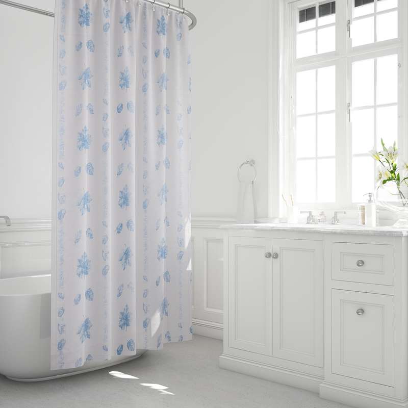 پرده حمام پیسو مدل BZ-22 سایز 180×200 سانتی متر