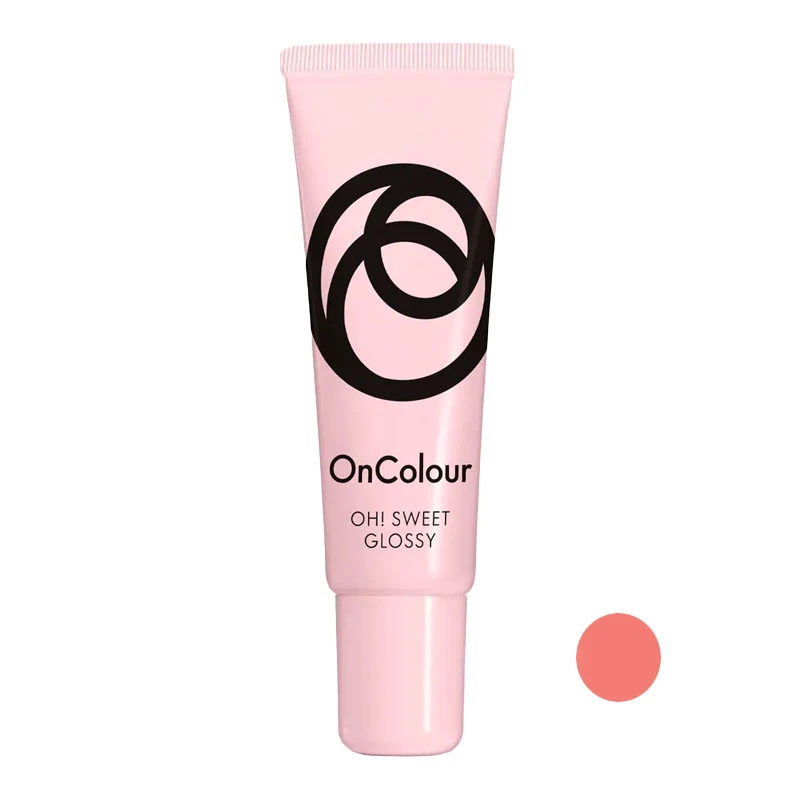 لیپ گلاس هلویی اوریفلیم مدل OnColour Oh Sweet 