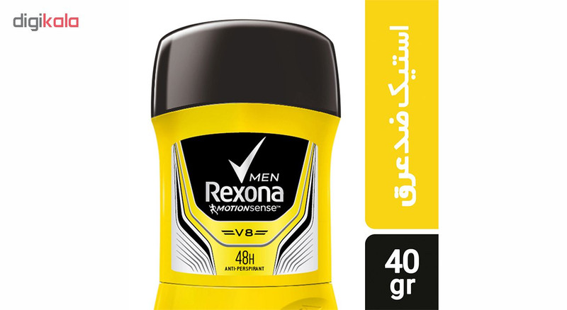 استیک ضد تعریق مردانه رکسونا مدل V8 حجم 40 گرم