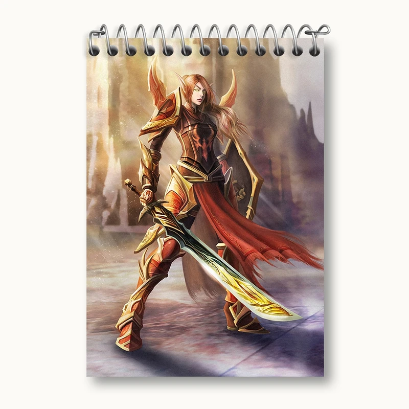 دفتر یادداشت 50 برگ خندالو مدل بازی دنیای وارکرفت (World of Warcraft) کد 31841