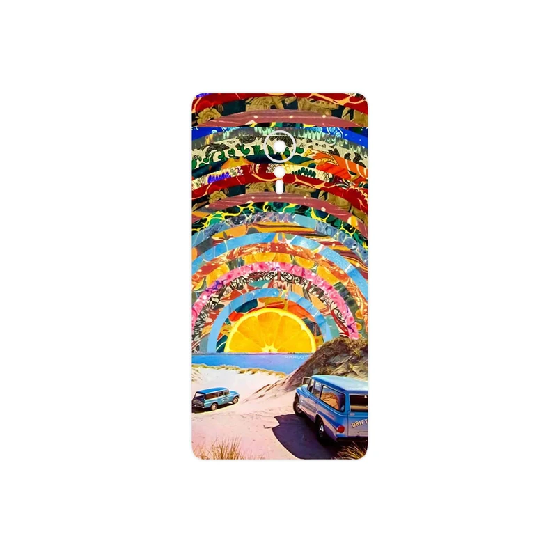 برچسب پوششی ماهوت مدل Collage of Orange Sky مناسب برای گوشی موبایل لنوو ZUK Z2