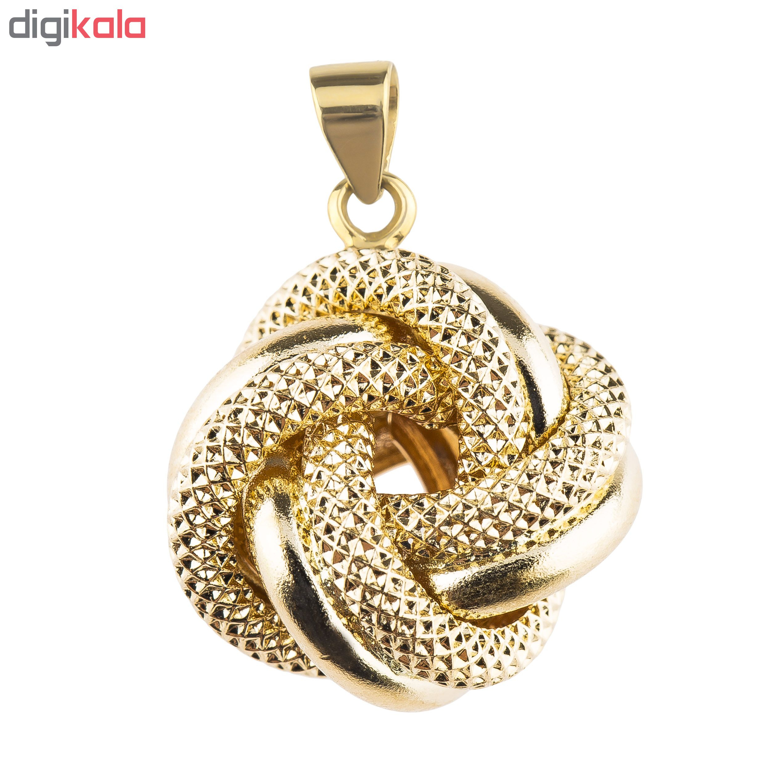 آویز گردنبند طلا 18 عیار کد P106