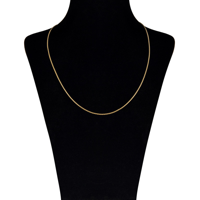 زنجیر طلا 18 عیار گوی گالری مدل G80