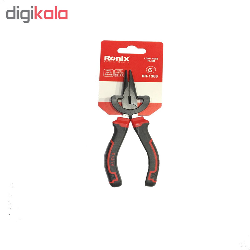 انبر دم باریک رونیکس مدل RH1366 سایز 6 اینچ