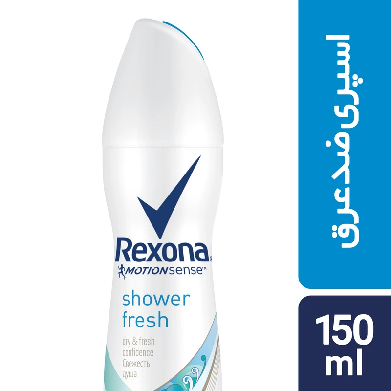 اسپری ضد تعریق زنانه  رکسونا مدل Shower Fresh حجم 150 میلی لیتر