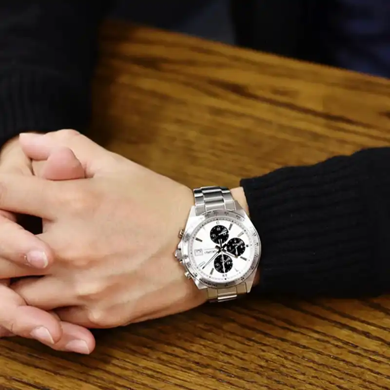 ساعت مچی عقربه‌ای مردانه کوارتز کرنوگراف سیکو مدل SBTR039