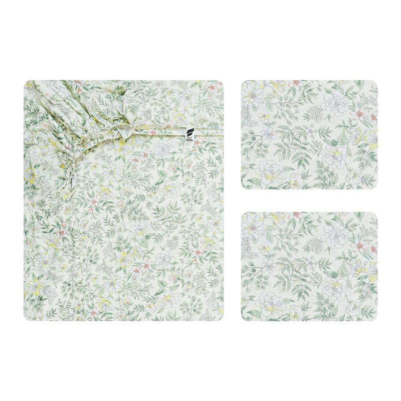 سرویس ملحفه 2 نفر 3 تکه آدنو مدل مهسا کد FI63