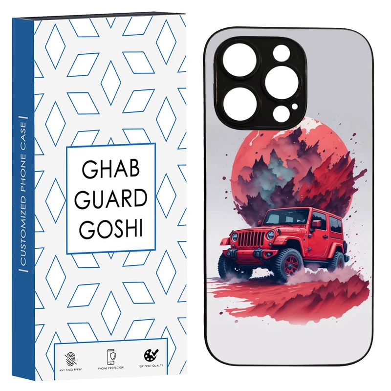 کاور قاب گارد گوشی طرح ماشین کد TPU-147 مناسب برای گوشی موبایل اپل Iphone 14 PRO