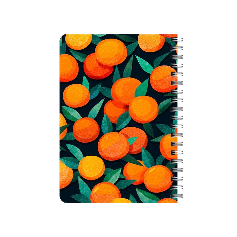 دفترچه یادداشت بامبیلیپ مدل چوبی طرح پرتقال کد 9401894