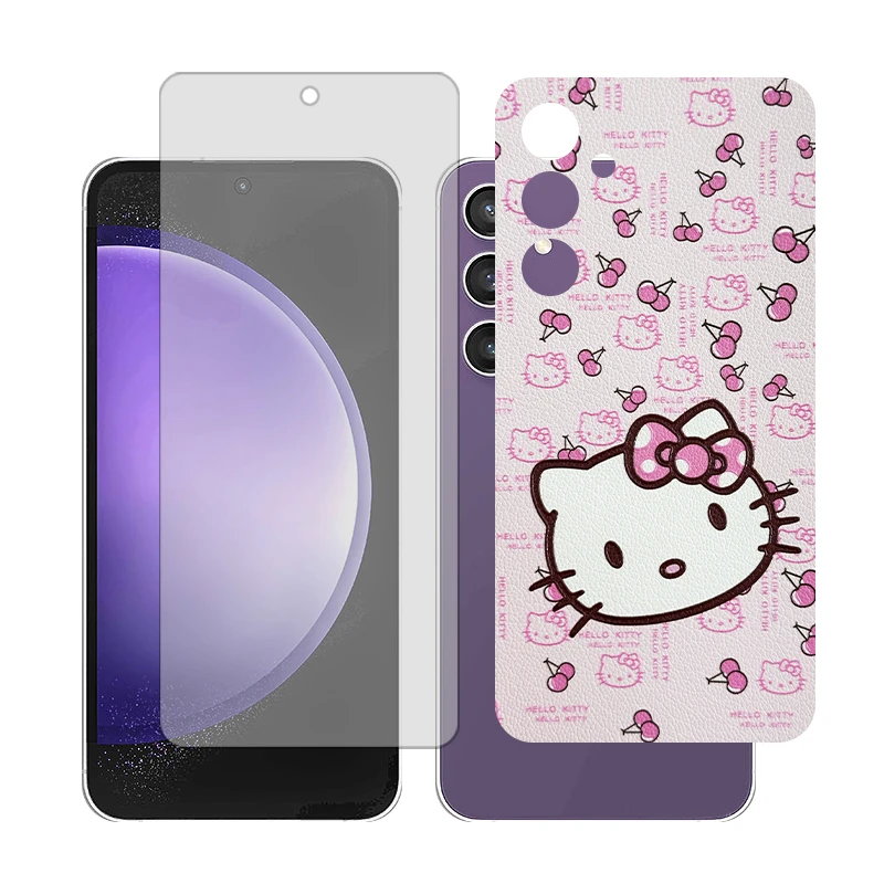 محافظ صفحه نمایش مات گلس مدل Together مناسب برای گوشی موبایل سامسونگGalaxy S23 FE به همراه برچسب پوششی پشت گوشی