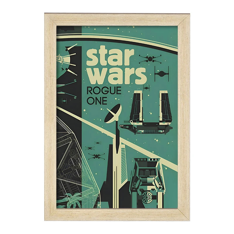 تابلو خندالو مدل جنگ ستارگان کد F10502