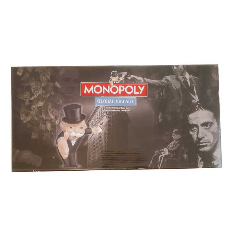 بازی فکری مونوپولی مدل دهکده جهانی مناسب برای 6 سال به بالا