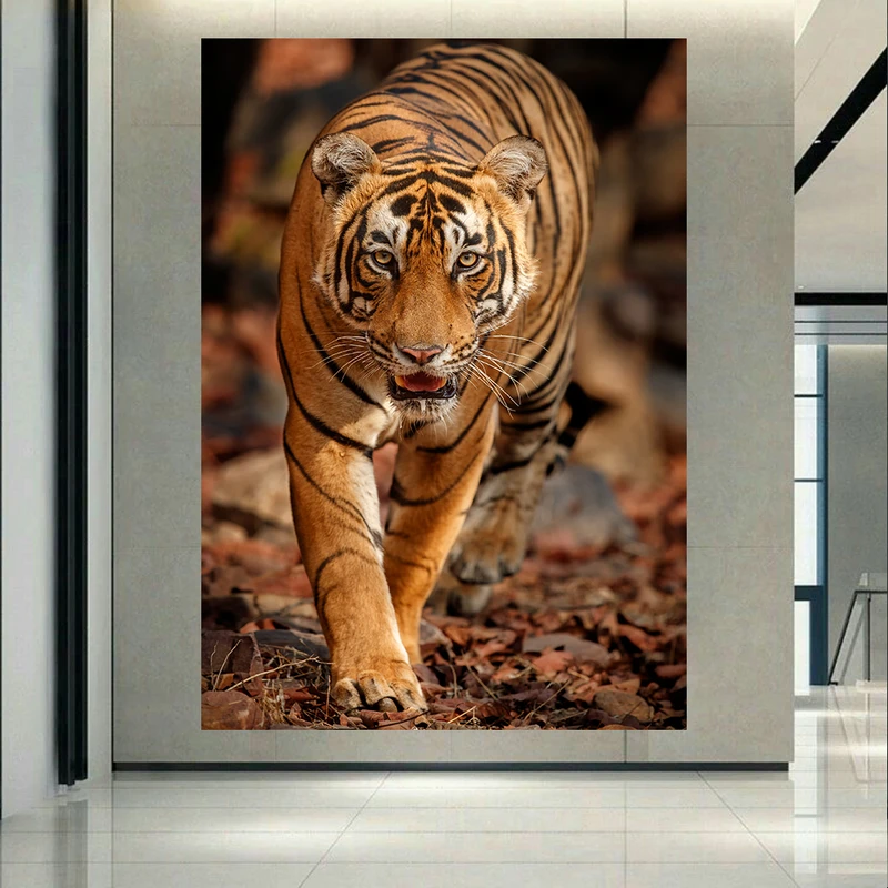  پوستر طرح بک لایت ببر بنگال مدل طبیعت کد AR305727