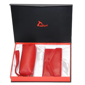 ست هدیه زنانه چرم طبیعی آدین چرم مدل DS46.R