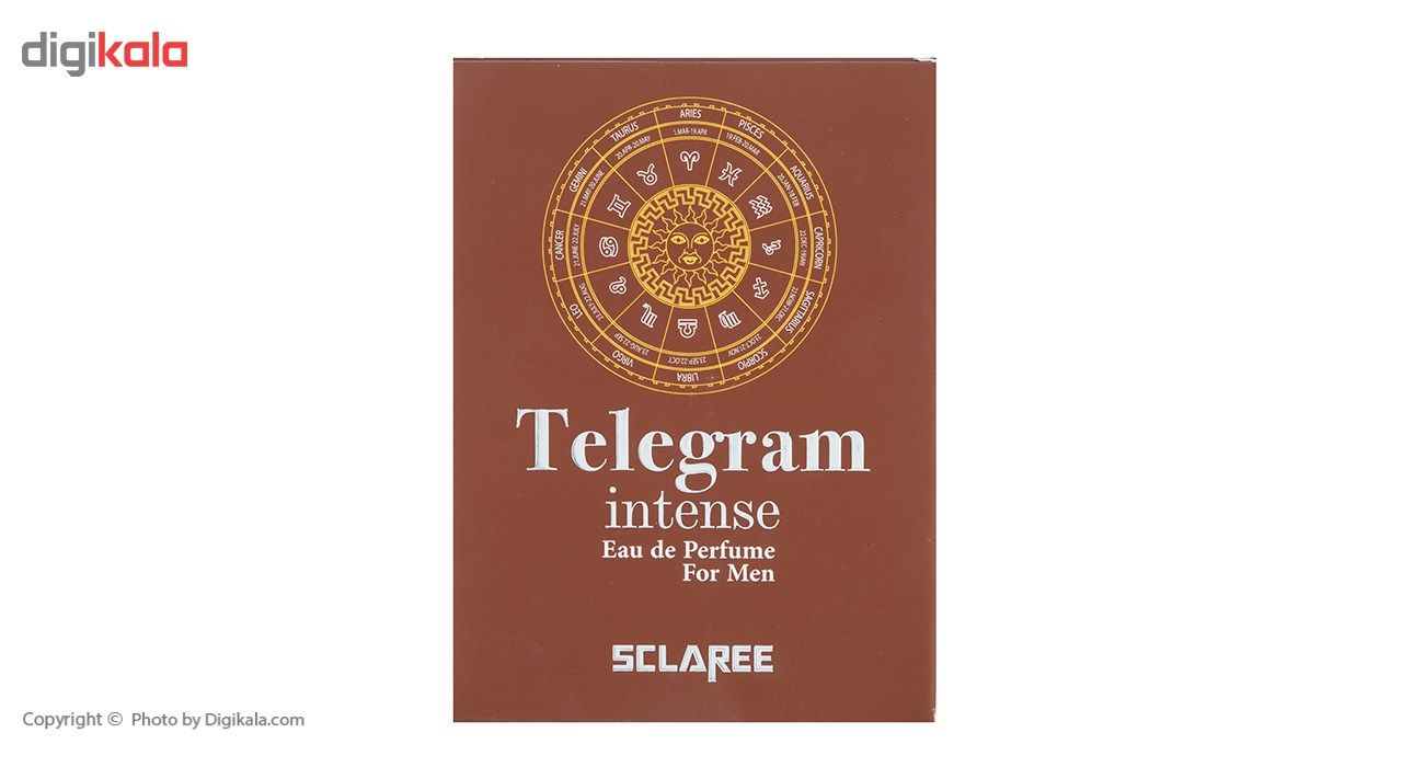 ادو پرفیوم مردانه اسکلاره مدل Telegram Intense حجم 82 میلی لیتر -  - 3