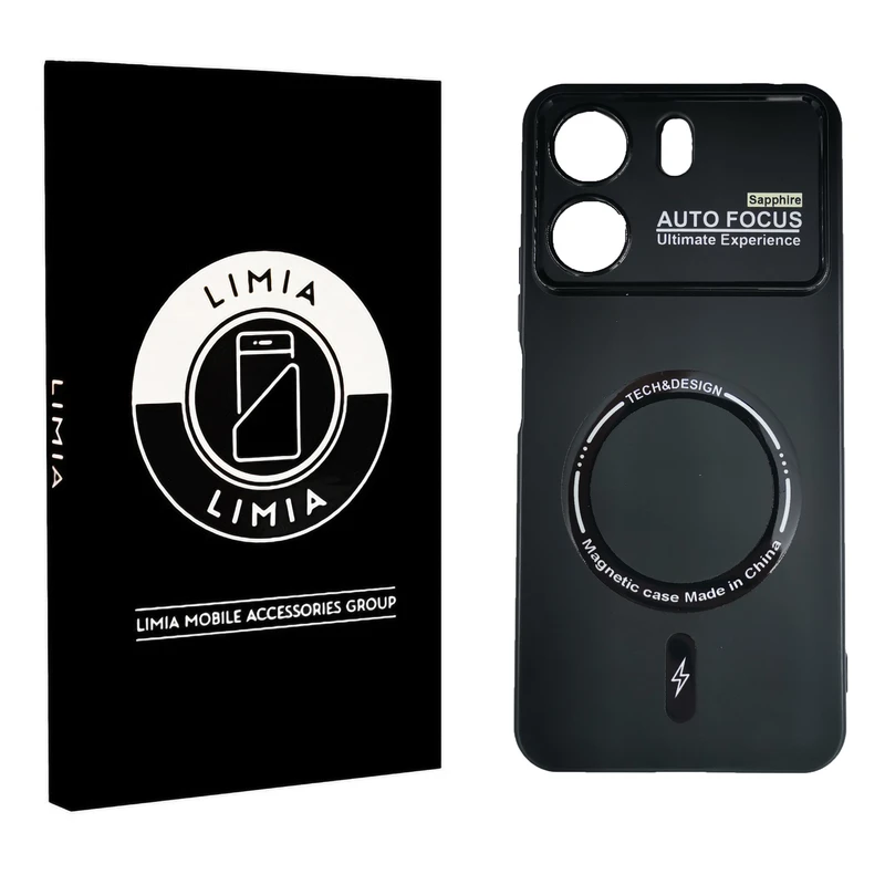 کاور لیمیا مدل فانتزی لنزدار طرح مگ سیف مناسب برای گوشی موبایل شیائومی Redmi 13C  4G