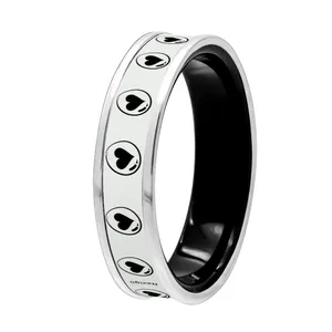 انگشتر ناکسیگو مدل شب تاب طرح قلب کد RB15572
