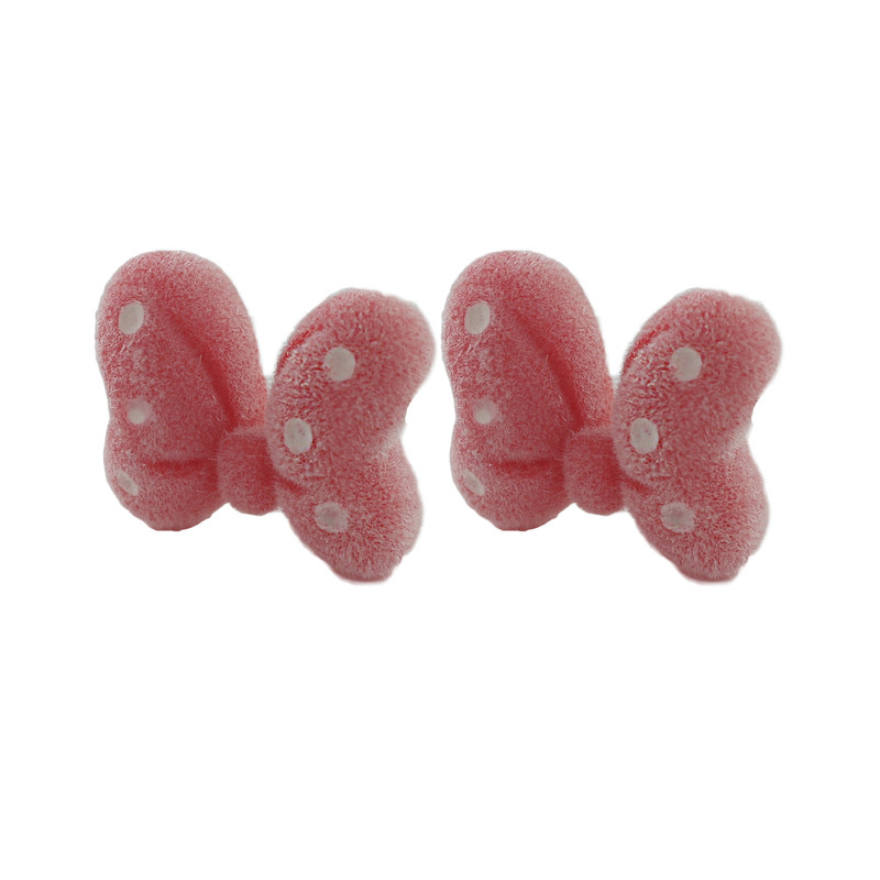 گوشواره دخترانه مدل پاپیون کد AAC-209 گوشواره دخترانه مدل پاپیون کد AAC-209