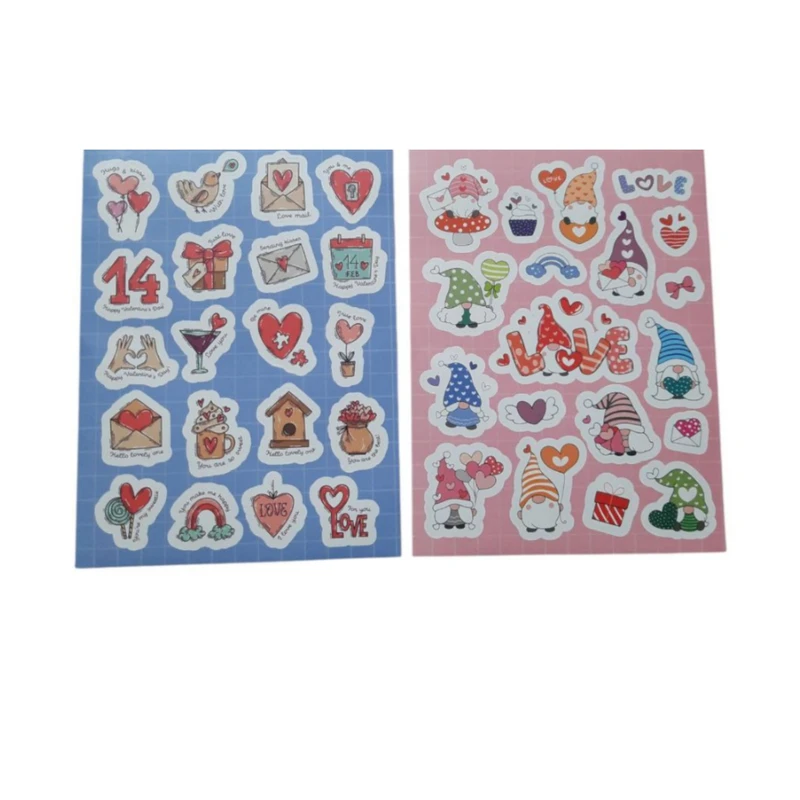 برچسب مدل عشق و کوتوله ها کد mn124 بسته 2 عددی