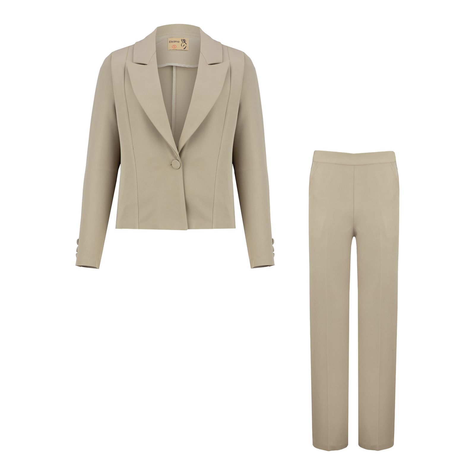 ست کت و شلوار زنانه السانا مدل گلسان کد 159819 - - 7