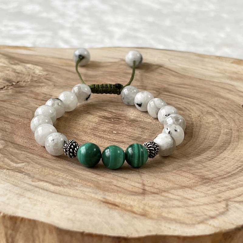 دستبند نقره زنانه مدل آرزو