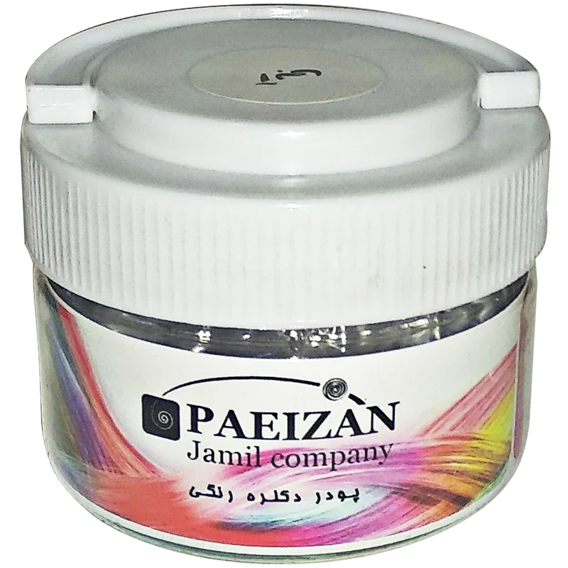 پودر دکلره پاییزان مدل 01 وزن 50 گرم رنگ آبی