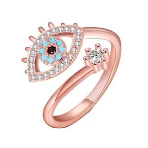  انگشتر طلا 18 عیار زنانه قیراط کد GH379