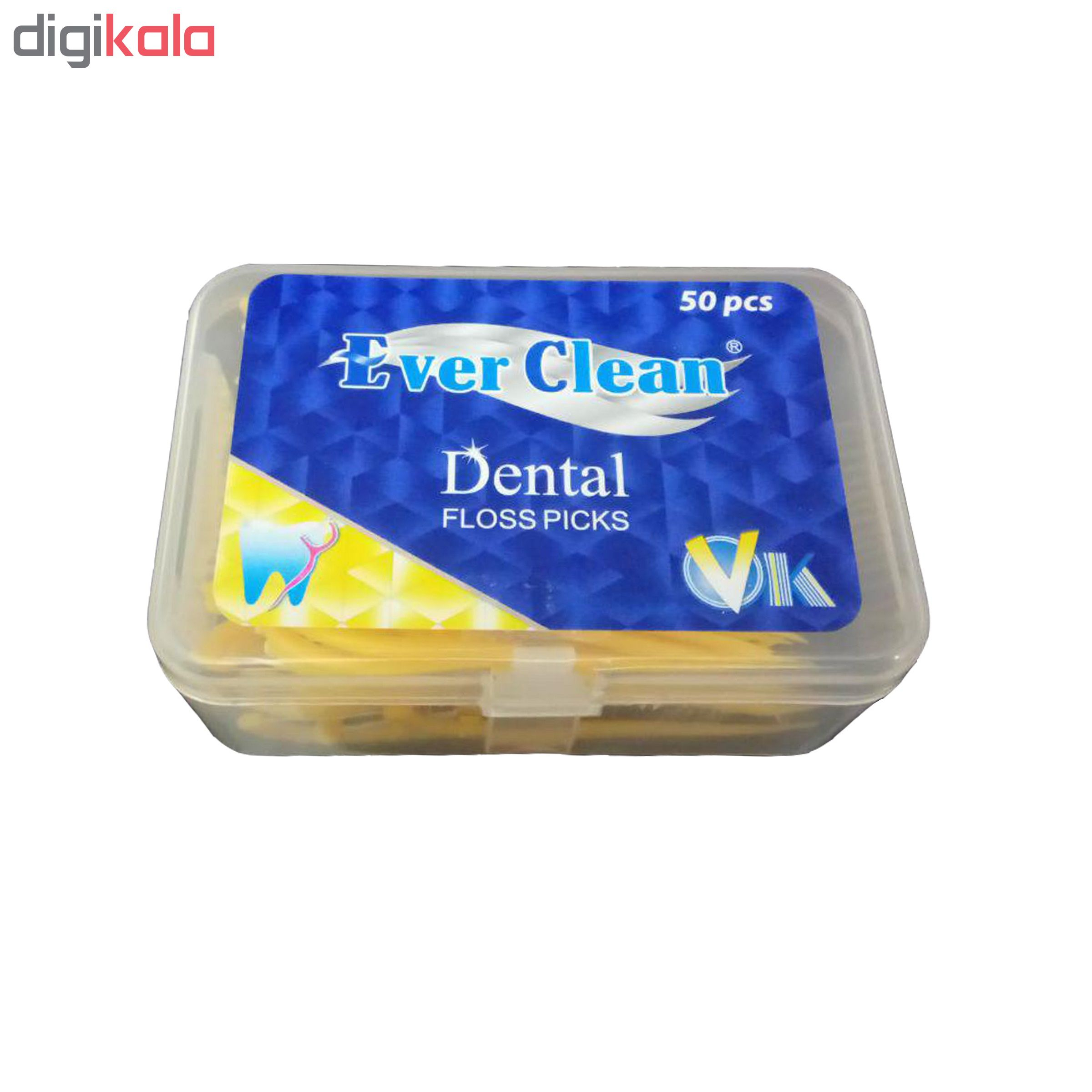 نخ دندان اورکلین مدل 01 بسته 50 عددی