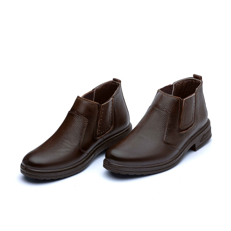 نیم بوت مردانه مدل کارا بی بند زیره تزریق کد K1034