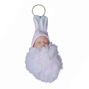 آویز عروسکی مدل نوزاد لباس خرگوشی