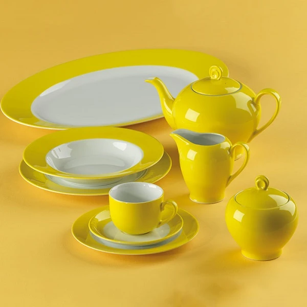 عکس شماره 6 : ست فنجان و نعلبکی 12 پارچه چینی زرین ایران مدل چای خوری ایتالیا اف 8 درجه 1