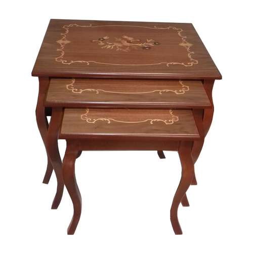میز عسلی مدل classic t 320 مجموعه سه عددی