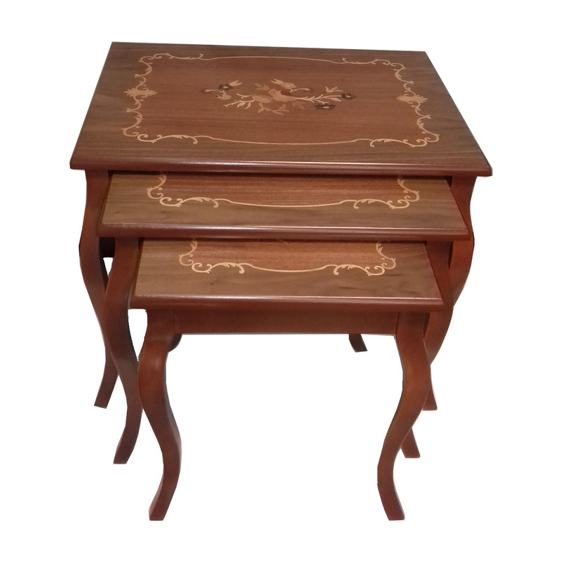 میز عسلی مدل classic t 320 مجموعه سه عددی