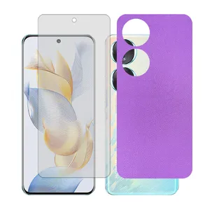 Glass together model transparent screen protector suitable for Honor 90 mobile phone with back cover sticker