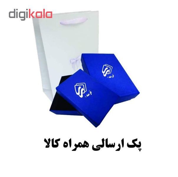 گردنبند نقره ترمه 1 طرح ماهی کد E99 -  - 3