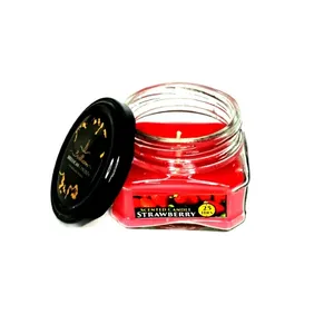 شمع مدل توت فرنگی
