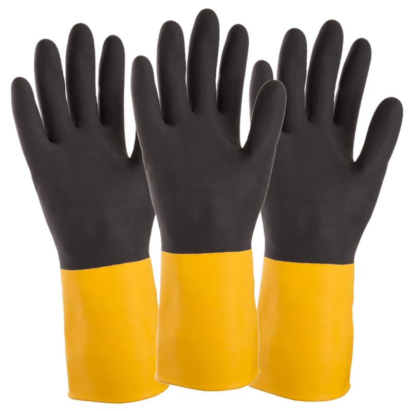 دستکش ایمنی گیلان مدل L مجموعه 3 عددی