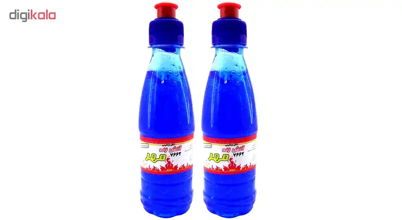 الکل ژلاتینی آتش زنه مهر مدل LIGHTER حجم 300 میلی لیتر بسته 2 عددی